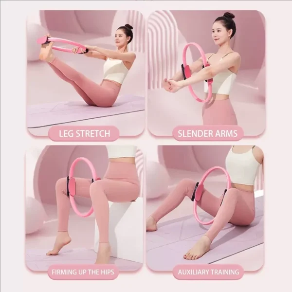 วงกลมโยคะ Pilates วงกลมพิลาทิส อุปกรณ์ช่วยลดน้ำหนัก - Image 3