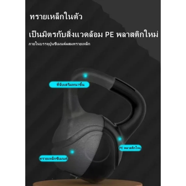 ดัมเบล ลดน้ําหนัก กิโล ลูกตุ้มยกน้ําหนัก ดัมเบล 10 kg - Image 4