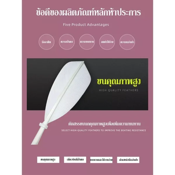 ลูกแบดมินตัน 3 PCS - Image 4