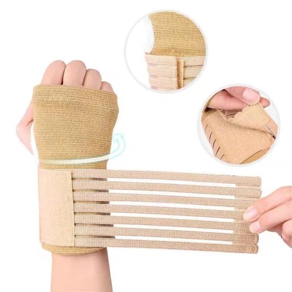 ผ้ายืดพันข้อมือพร้อมถุงมือสำหรับออกกำลังกาย - Image 2